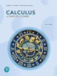 Cover image for Calculus: A Complete Course + MyLab Mathematics with Pearson eText