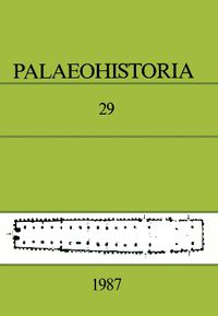 Cover image for Palaeohistoria: Institute of Archaeology, Groningen, the Netherlands