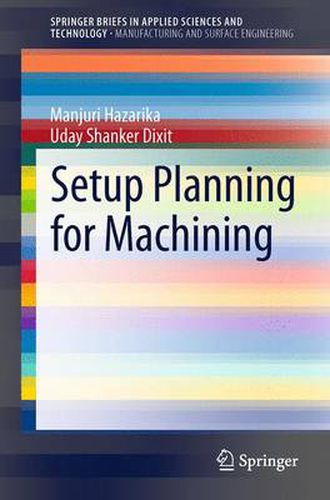 Cover image for Setup Planning for Machining