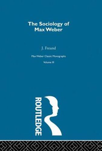 Cover image for Sociology Max Weber        V 3