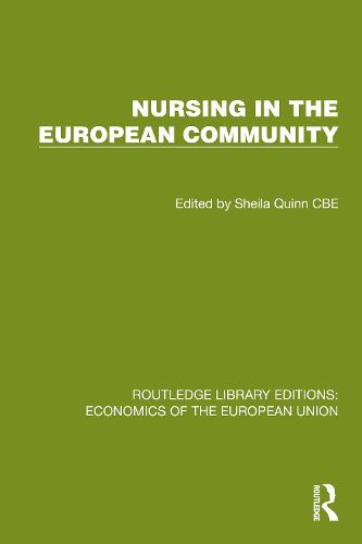 Cover image for Nursing in the European Community