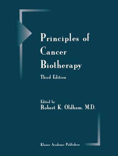 Cover image for Principles of Cancer Biotherapy