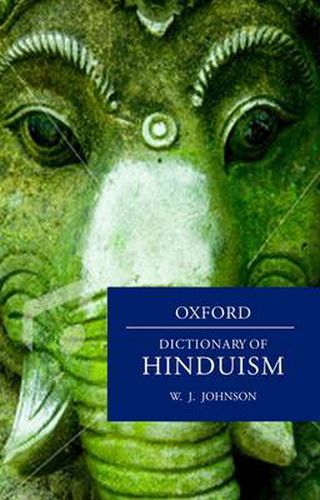 Cover image for A Dictionary of Hinduism