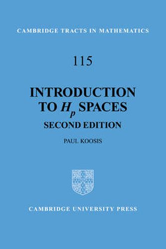 Cover image for Introduction to Hp Spaces