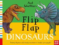 Cover image for Axel Scheffler's Flip Flap Dinosaurs