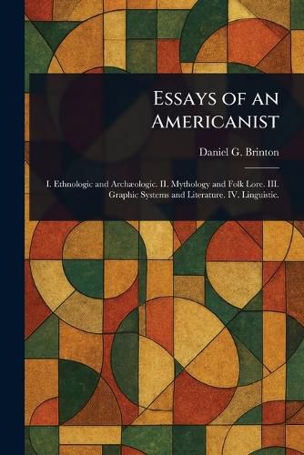 Cover image for Essays of an Americanist