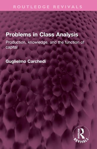 Cover image for Problems in Class Analysis