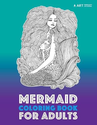 Cover image for Mermaid Coloring Book For Adults