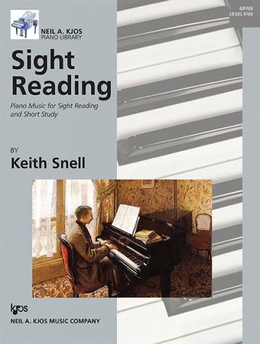 Cover image for Sight Reading: Piano Music for Sight Reading and Short Study, Level 5