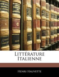 Cover image for Litt Rature Italienne