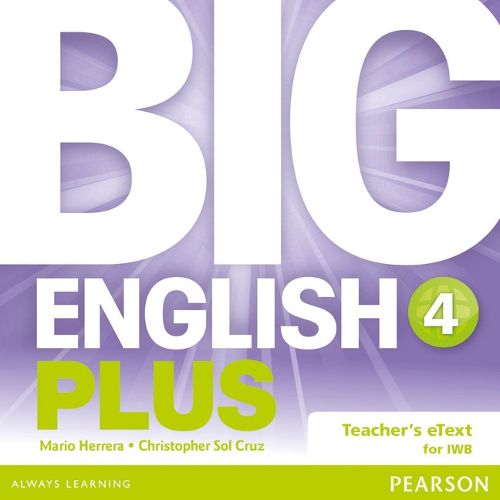 Cover image for Big English Plus 4 Teacher's eText CD