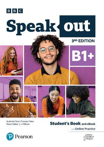 Cover image for Speakout 3ed B1+ Student's Book and eBook with Online Practice