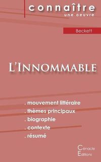 Cover image for Fiche de lecture L'Innommable de Samuel Beckett (Analyse litteraire de reference et resume complet)