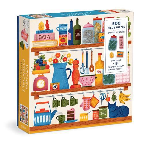 Cover image for Kitchen Essentials 500 Piece Puzzle with Shaped Pieces