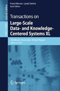 Cover image for Transactions on Large-Scale Data- and Knowledge-Centered Systems XL