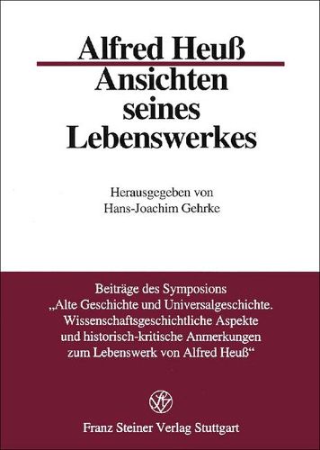 Cover image for Alfred Heua: Ansichten Seines Lebenswerkes