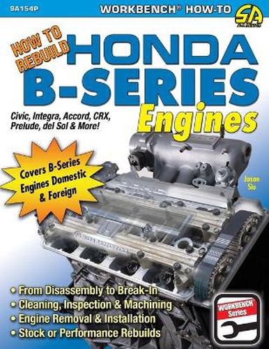 Cover image for How to Rebuild Honda B-Series Engines