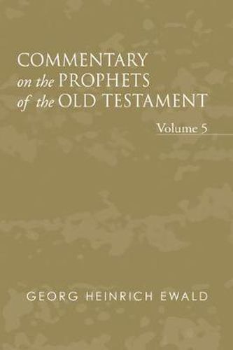 Cover image for Commentary on the Prophets of the Old Testament, Volume 5