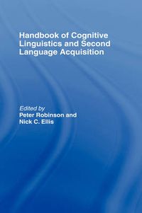 Cover image for Handbook of Cognitive Linguistics and Second Language Acquisition