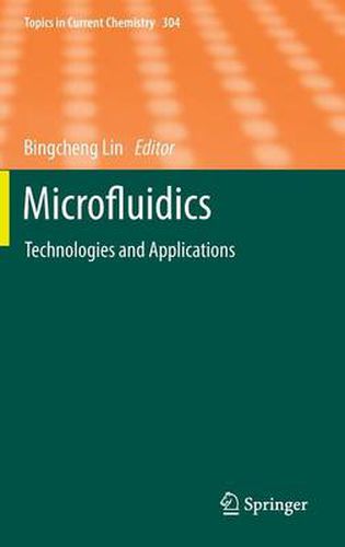 Cover image for Microfluidics: Technologies and Applications