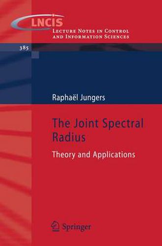 Cover image for The Joint Spectral Radius: Theory and Applications