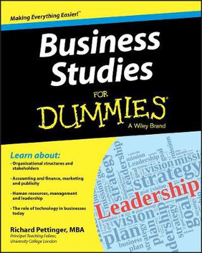 Cover image for Business Studies For Dummies