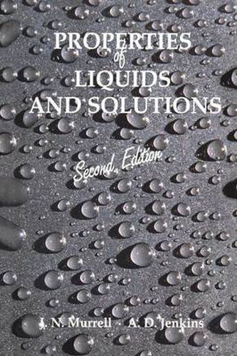 Cover image for Properties of Liquids and Solutions