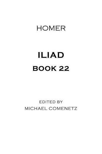 Cover image for Iliad: Book 22