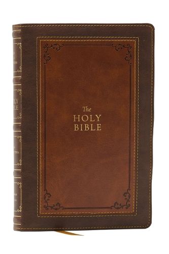 Cover image for 1611 KJV with Apocrypha, Brown Leathersoft