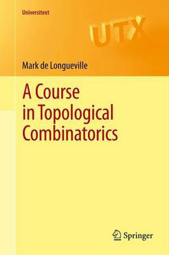 Cover image for A Course in Topological Combinatorics