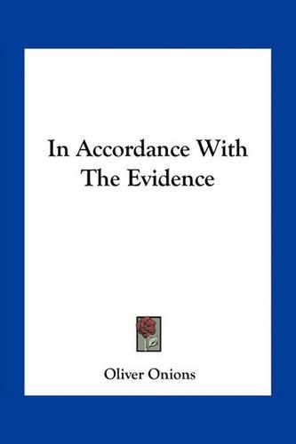 Cover image for In Accordance With The Evidence