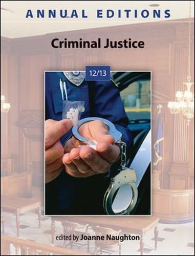 Cover image for Annual Editions: Criminal Justice 12/13