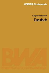 Cover image for Deutsch