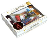 Cover image for Harry Potter Knitting Magic Gift Set: Gryffindor Scarf