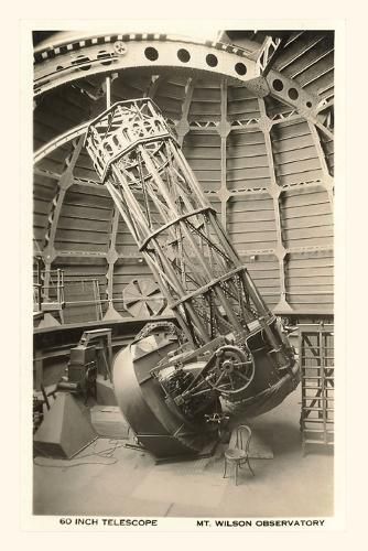 Cover image for Vintage Journal Mt. Wilson Observatory Telescope