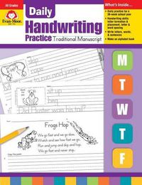 Cover image for Daily Handwriting Practice: Traditional Manuscript, Kindergarten - Grade 6 Teacher Edition