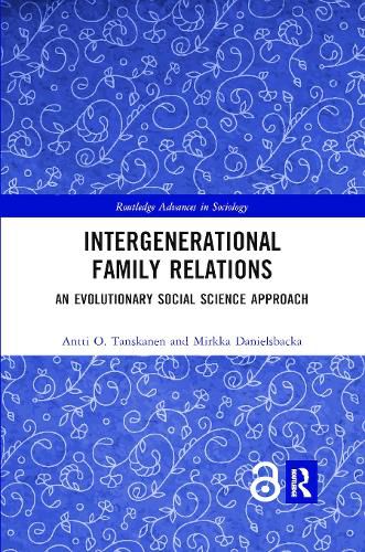 Cover image for Intergenerational Family Relations: An Evolutionary Social Science Approach