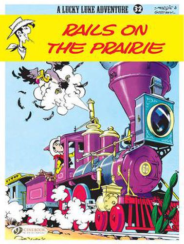 Cover image for Lucky Luke 32 - Rails on the Prairie