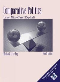 Cover image for Comparative Politics: Using MicroCase (R) ExplorIt (with PinCode Card)