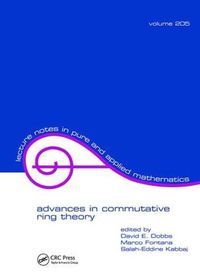 Cover image for Advances in Commutative Ring Theory