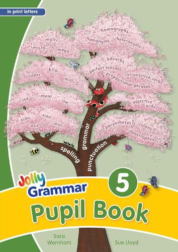 Cover image for Grammar 5 Pupil Book: In Print Letters (British English edition)