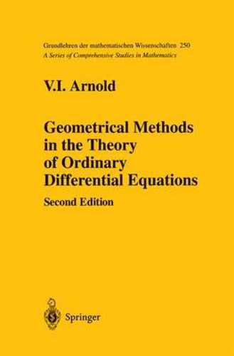 Cover image for Geometrical Methods in the Theory of Ordinary Differential Equations