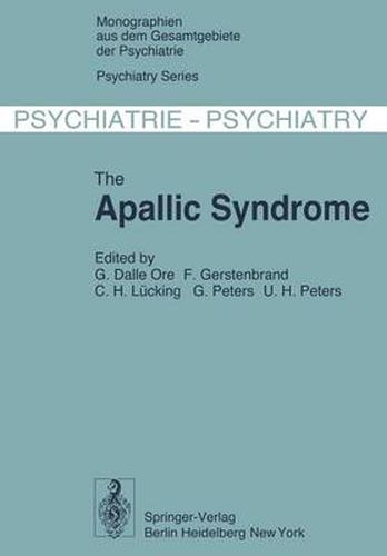 The Apallic Syndrome