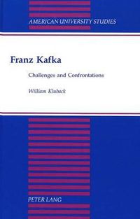 Cover image for Franz Kafka: Challenges and Confrontations