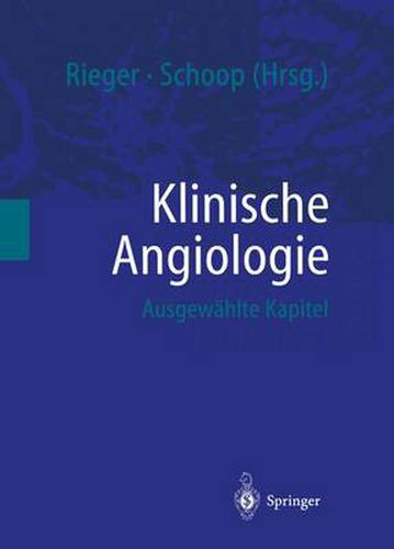 Klinische Angiologie: Ausgewahlte Kapitel