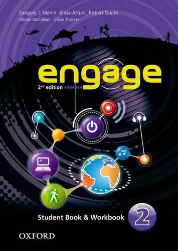 Cover image for Engage: Level 2: Student Book and Workbook with MultiROM