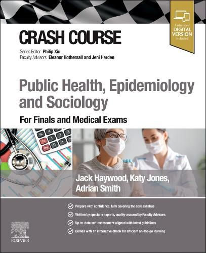 Cover image for Crash Course Public Health, Epidemiology and Sociology