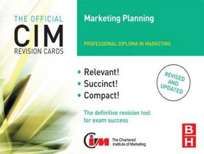 Cover image for CIM Revision Cards Marketing Planning