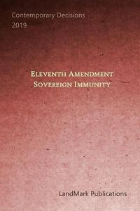 Cover image for Eleventh Amendment Sovereign Immunity