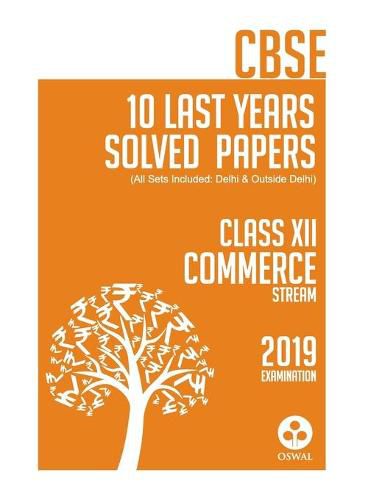 Cover image for 10 Last Years Solved Papers- Commerce: Cbse Class 12 for 2019 Examination